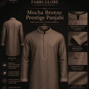 Mocha Bronze Prestige Panjabi