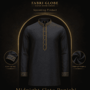 Midnight Slate Panjabi